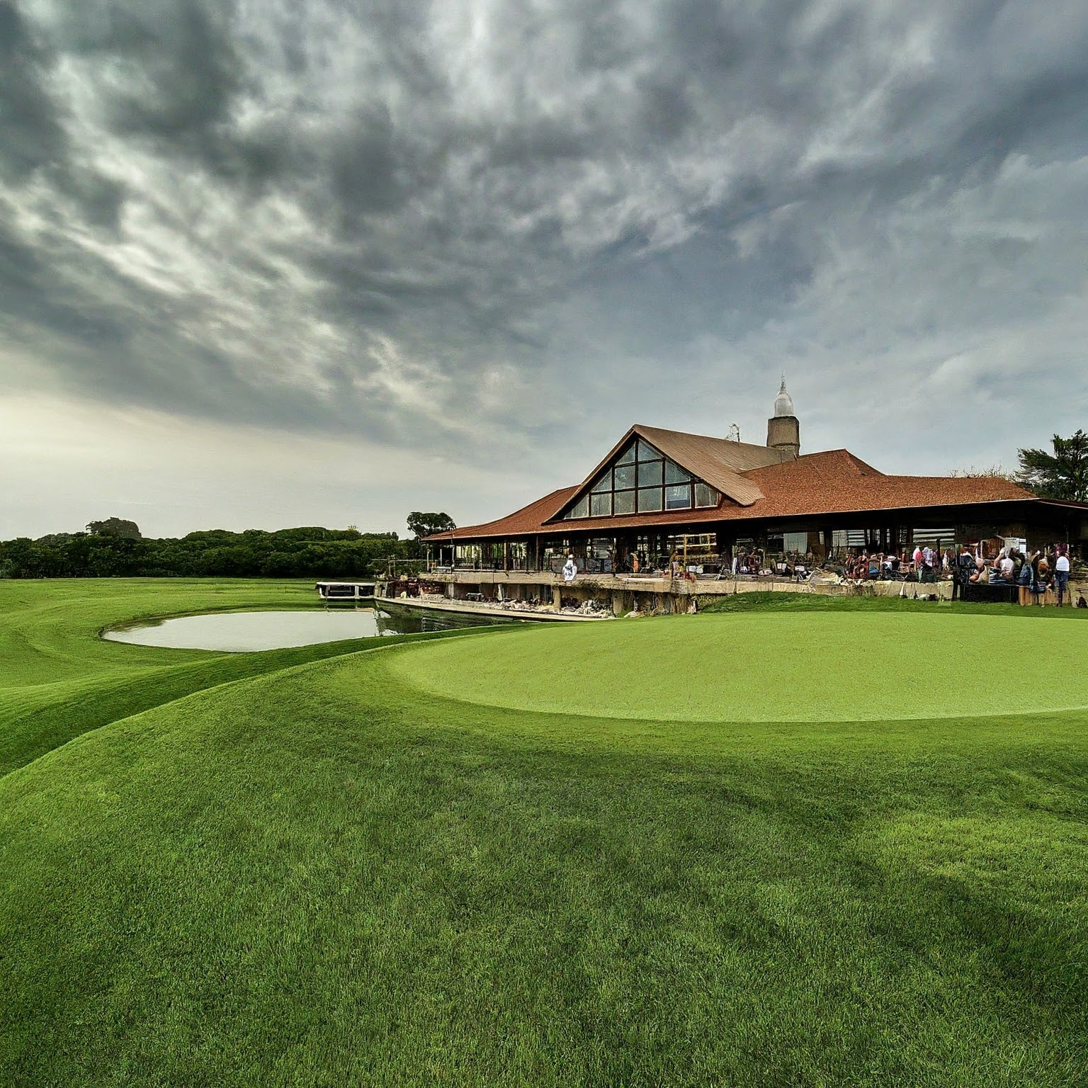 Club house during Ronald McDonald House Charity Golf Tournament